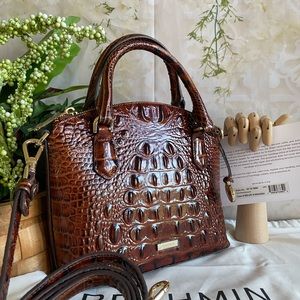 🕷🕸NWT BRAHMIN PECAN MELBOURNE *DUXIE*🕸🕷